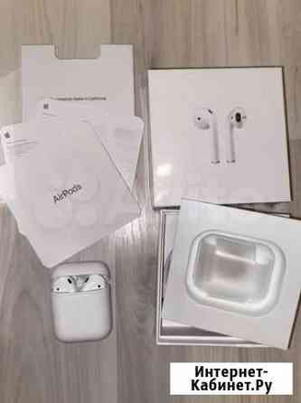 Apple AirPods 2, 1:1 оригинал, люкс реплика Щёлково