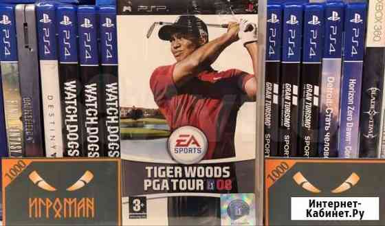 Игры PSP Tiger Woods PGA Tour 08 Мурманск