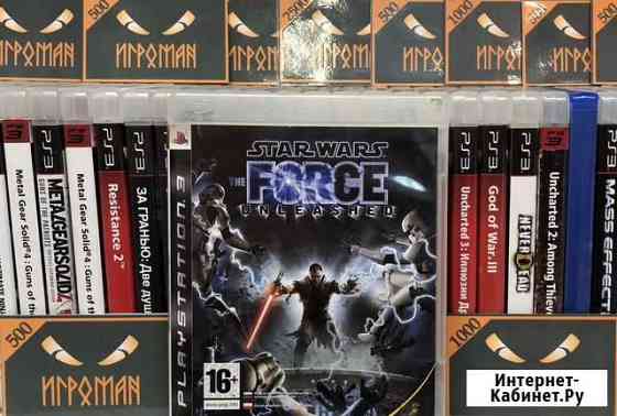 Игра для PS3 Star Wars The Force Force Unleashed Мурманск