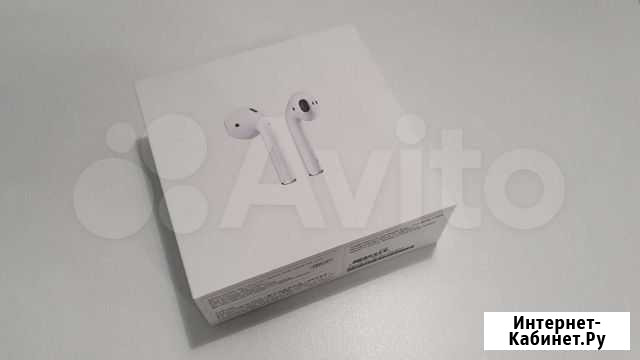 Пустая коробка от оригинальных AirPods Рязань - изображение 1