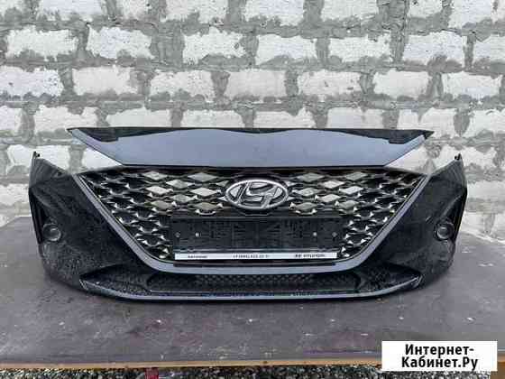 Передний бампер Хендай Солярис 2020-2021 Махачкала