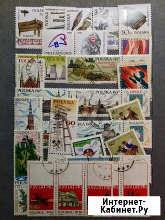 Марки. А19. Польша до 1990 (530 шт) Москва - изображение 1