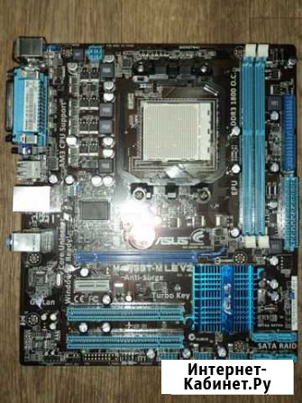 Платы Socket AM3 Asus M4N68T-M LE V2 и M4A77TD Рязань - изображение 1