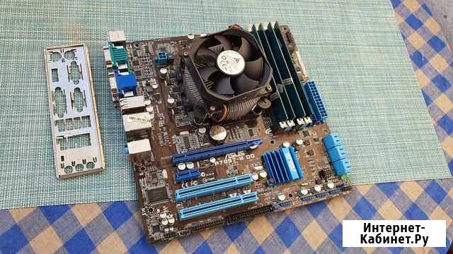 Asus P7Q57-M DO s1156 + Core i3 Новосибирск - изображение 1