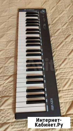 Миди (midi) клавиатура axelvox key 49 (akai) Москва - изображение 1