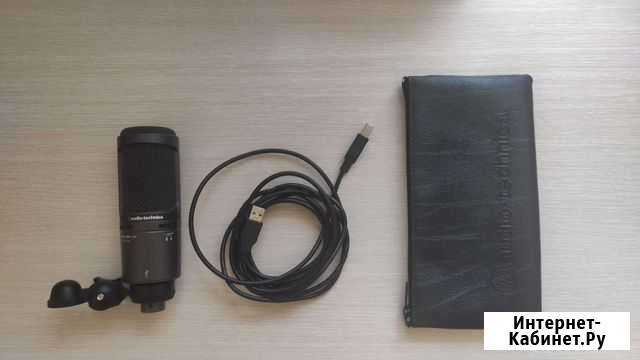 Микрофон audio-technica AT2020USB+ Красноярск - изображение 1