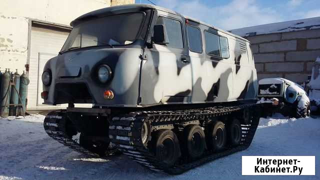 Мини снегоходная гусеничная платформа тсн74 на УАЗ Сатка - изображение 1