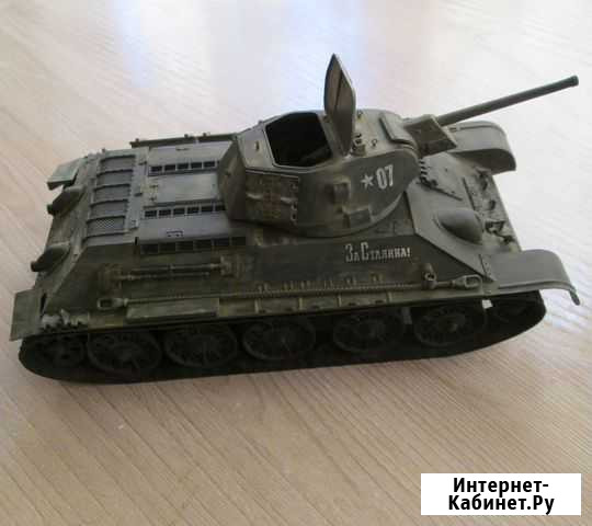 Танк т 34 масштаб 1 / 35 Таганрог - изображение 1