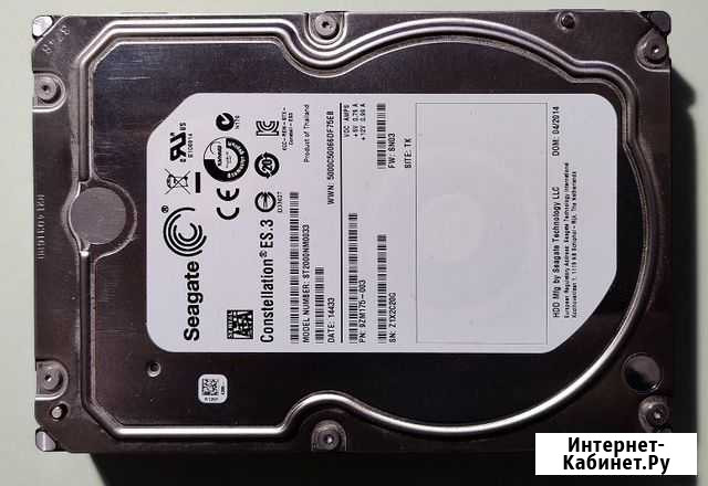 Жесткий диск Seagate Constellation ES.3 2Tb Москва - изображение 1