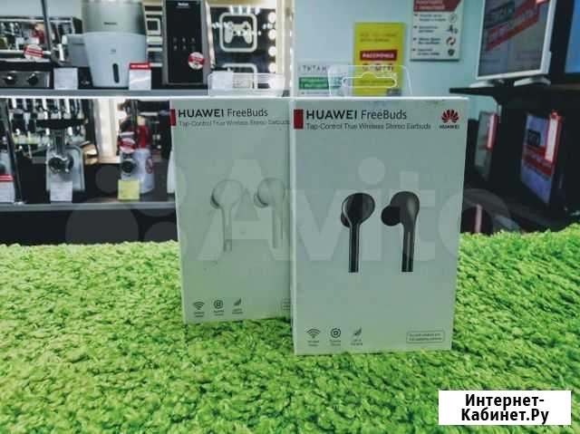 Беспроводные наушники huawei FreeBuds(ст1б) Йошкар-Ола - изображение 1