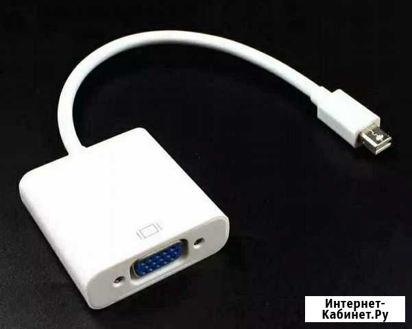 Адаптер Mini DisplayPort to Vga для MacBook Красноярск - изображение 1