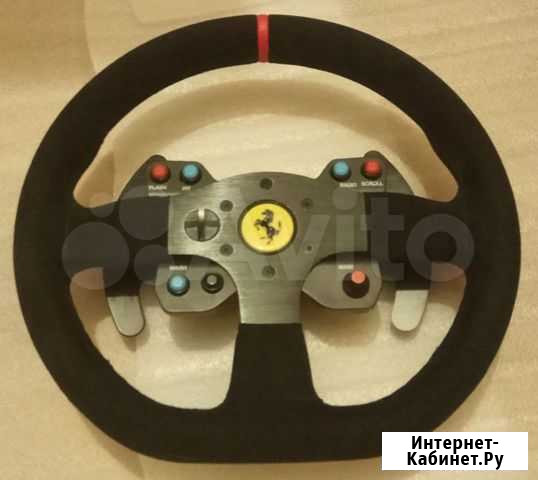 Руль ThrustMaster T300 Ferrari Alcantara Edition Москва - изображение 1