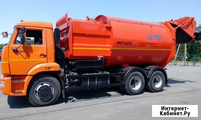 Мусоровоз Коммаш (Мценск) ко-449-02 на шасси камаз Воронеж - изображение 1