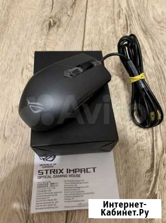 Новая игровая мышь Asus Strix Impact Красноярск - изображение 1