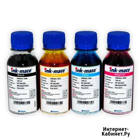 Ink-Mate Набор чернил для картриджей HP 121 и т.п Краснодар - изображение 1