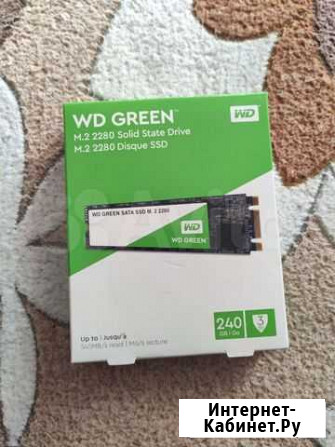 Ssd m2 WD green 240gb Ижевск - изображение 1