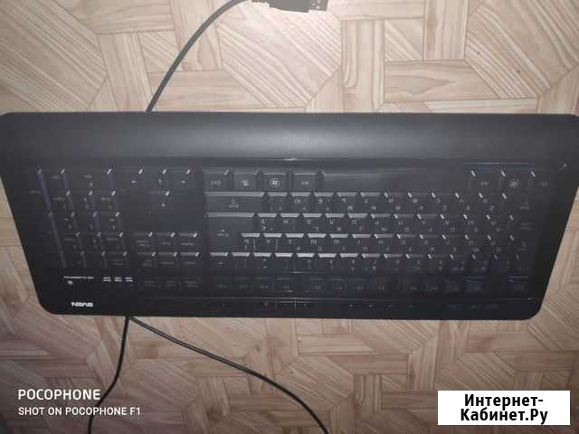 Клавиатура sven 7600el comfort с подсветкой Липецк - изображение 1