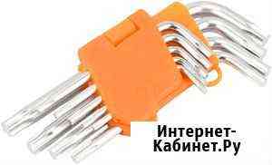 Набор Г-обр. torx 9ч (T10-T50) короткие (автоdело) Волгоград