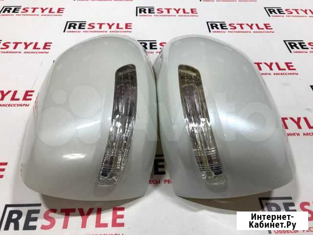 Накладки на зеркала Toyota Land Cruiser 200 07-11 Иркутск - изображение 1