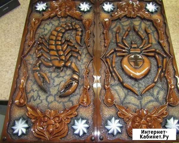 Нарды резные. паук скорпион Рязань - изображение 1