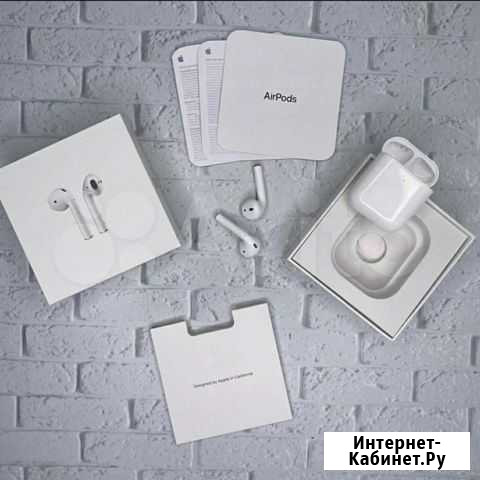 Наушники airpods 2 Хабаровск - изображение 1