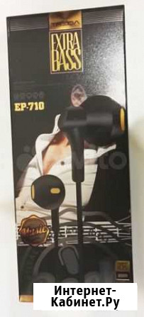 Наушники Extra Bass EP-710, вкладыши, проводные Владивосток - изображение 1