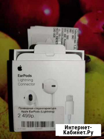 Наушники earpods Новокузнецк - изображение 1