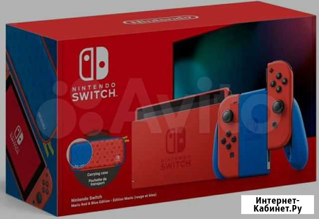 Новая Nintendo Switch Особое издание Марио Нижний Новгород - изображение 1