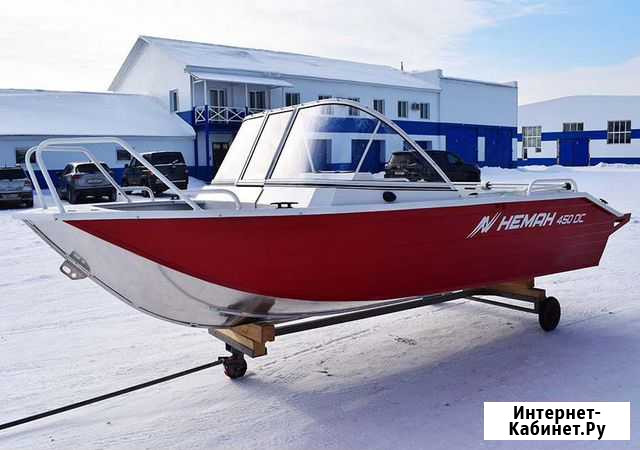 Моторная лодка алюминиевая Неман 450 DC New Екатеринбург - изображение 1