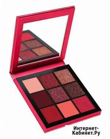 Розово-рубиновая палетка теней Huda Beauty Томск
