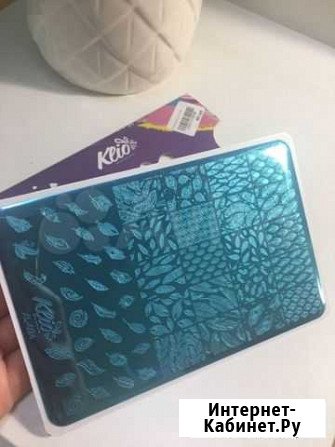 Пластина для стэмпинга Klio XL-024 Ковров - изображение 1