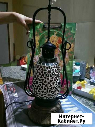 Лампа индийская,украшенная камнями Пятигорск - изображение 1