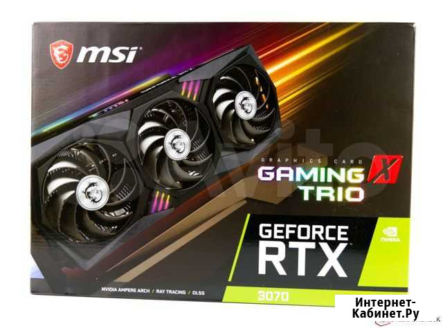 MSI RTX 3070 Gaming X Trio Лангепас - изображение 1
