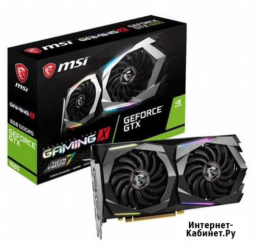 Видеокарта MSI GeForce GTX 1660 gaming X 6G Джанкой - изображение 1