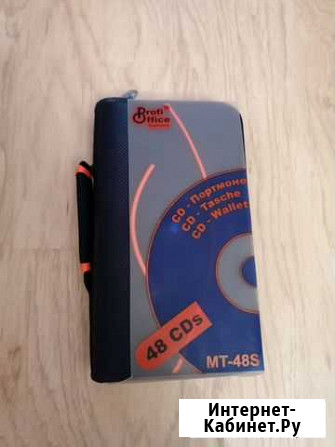 Портмоне profi-office MT-48S, для 48 CD, синий Москва - изображение 1