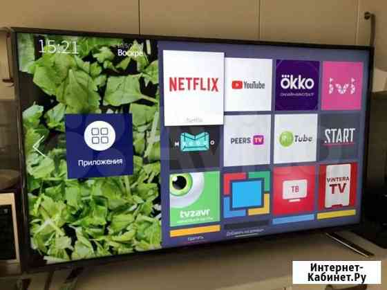Телевизор 43 Android TV, FHD1920x1080, без рамок Краснодар