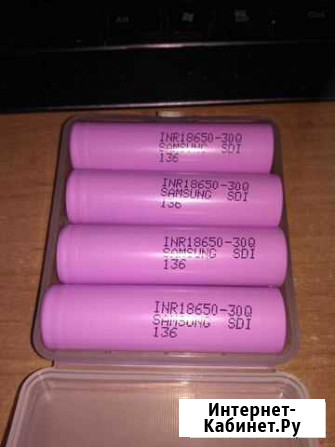 Высокотоковые аккумуляторы samsung INR18650-30Q Салават - изображение 1
