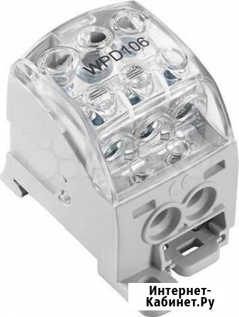 Клема проходная Weidmuller WPD 106 1562210000 Рыбинск - изображение 1