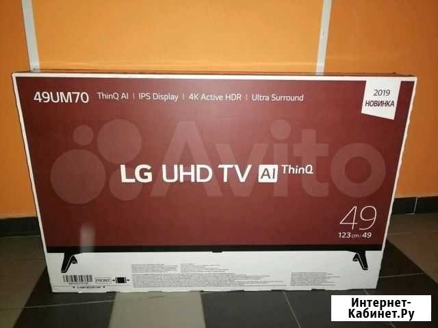 Новый телевизор LG 49UM7090PLA Ultra HD 4K (2160p) Краснодар - изображение 1