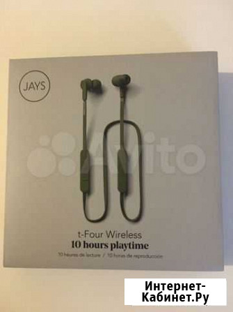 Новые беспроводные наушники jays t-Four Wireless Ростов-на-Дону - изображение 1