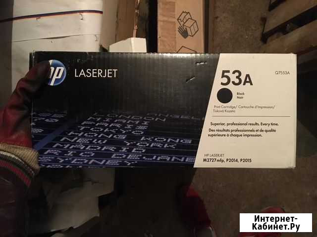 Картридж hp Q7553A Уфа - изображение 1