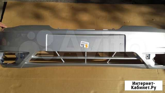 Бампер Деу Нексия цвет серебристый Тверь - изображение 1