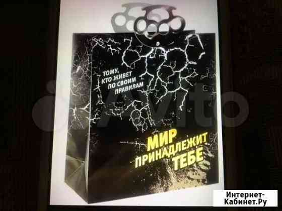 Пакет подарочный новый 32х35 Мир принадлежит тебе Ростов-на-Дону