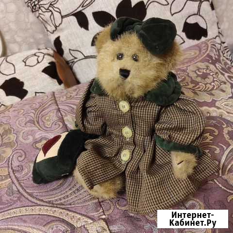 Коллекционный мишка Boyds, oграниченная серия из С Москва - изображение 1