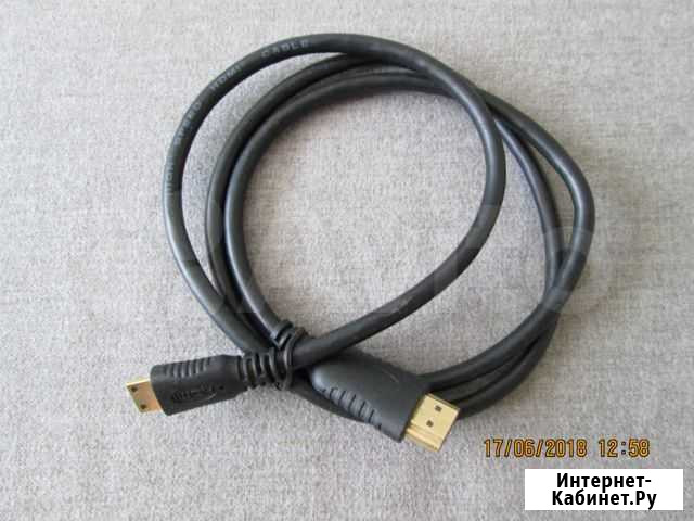Кабель hdmi - Mini hdmi Ульяновск - изображение 1