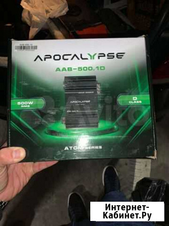 Усилитель apocalypse aab-500.1d 500watt Видное - изображение 1