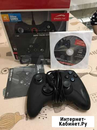 Джойстик speed link xeox PRO analog gamepad -USB Сургут - изображение 1