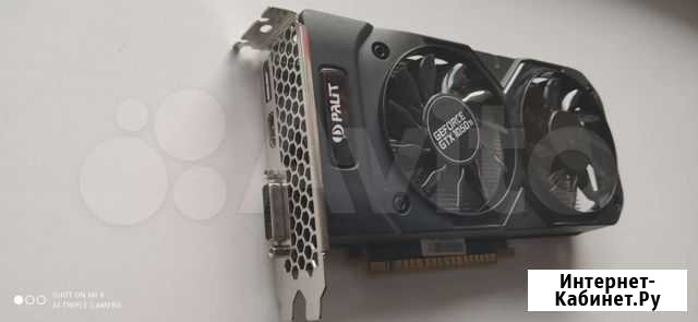 Видеокарта gtx 1050 ti 4gb palit Санкт-Петербург - изображение 1