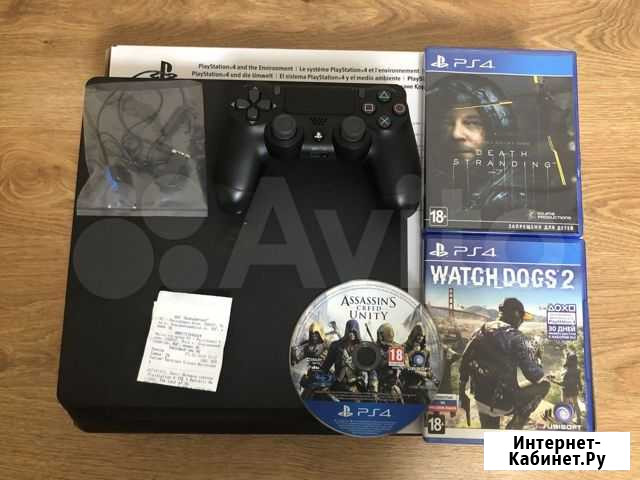 PS 4 slim 1 tb Симферополь - изображение 1