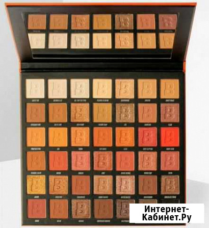 Палетка теней by beauty bay fiery 42 colour palett Казань - изображение 1